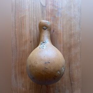 Rustic natural dried calabash gourd